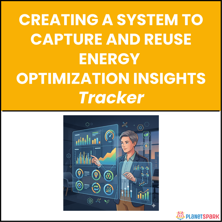 Creating a System to Capture and Reuse Energy Optimization Insights