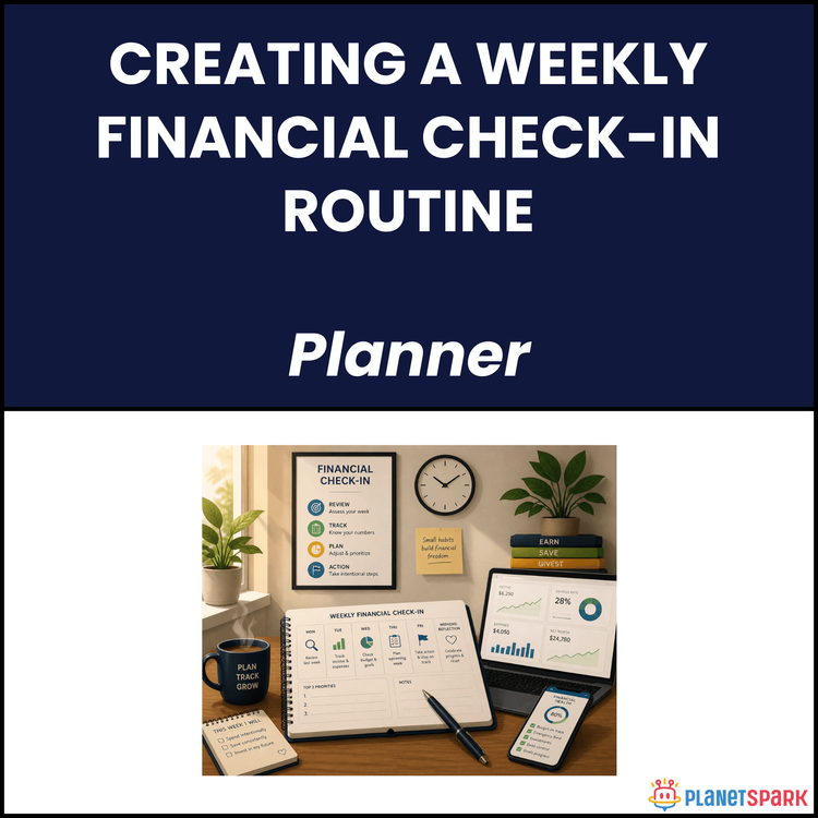 Creating a Weekly Financial Check-In Routine