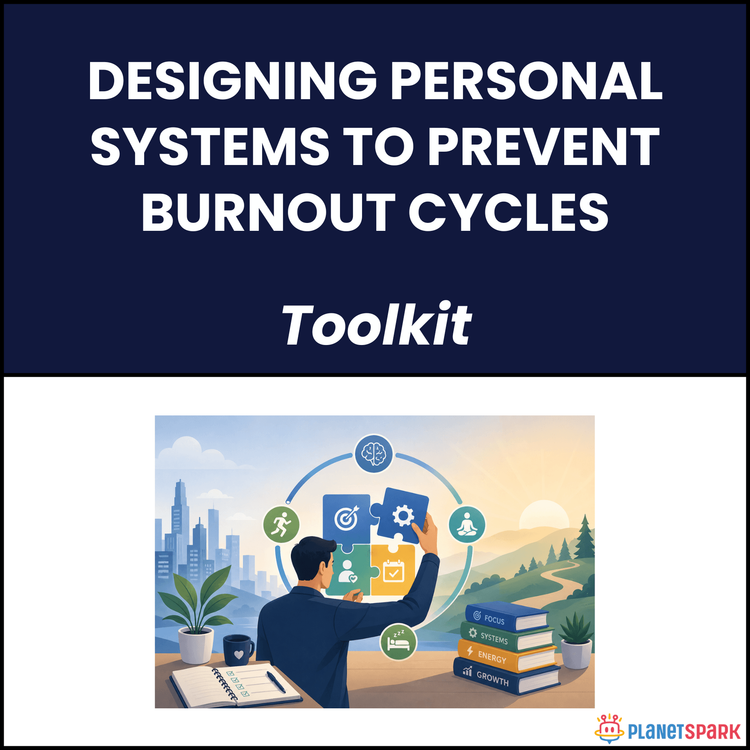 Designing Personal Systems to Prevent Burnout Cycles