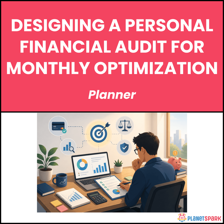 Designing a Personal Financial Audit for Monthly Optimization