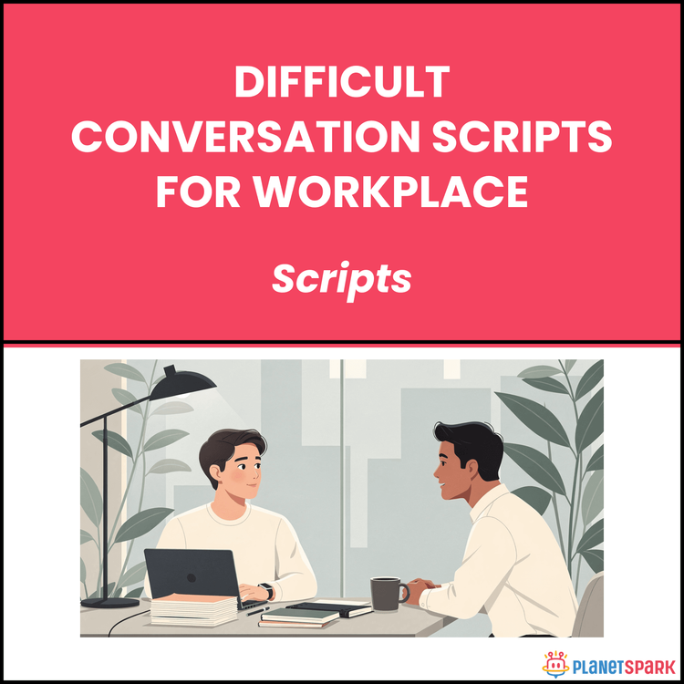 Difficult Conversation Scripts For Workplace