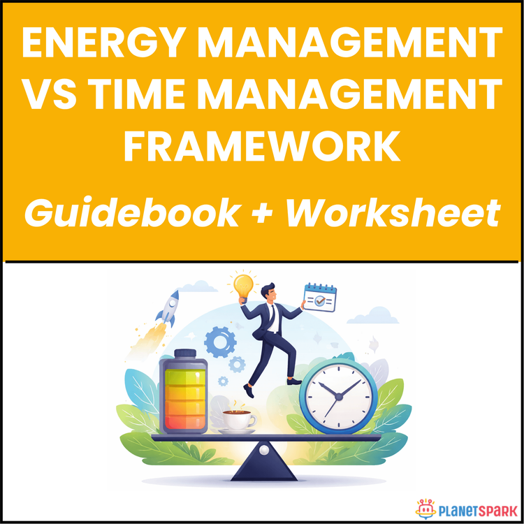 Energy Management vs Time Management Framework
