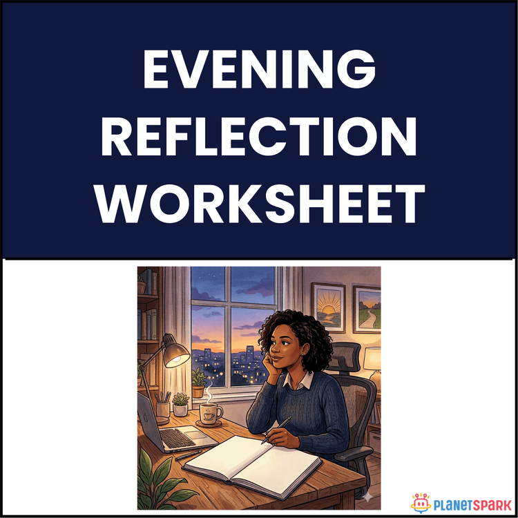 Evening Reflection Worksheet