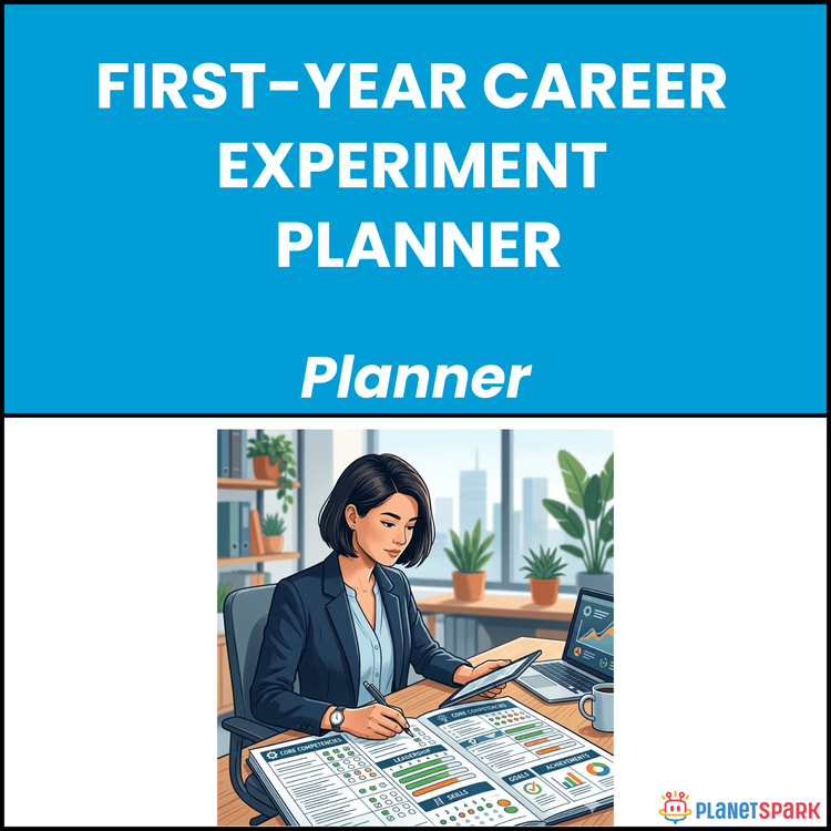 First Year Career Experiment Planner