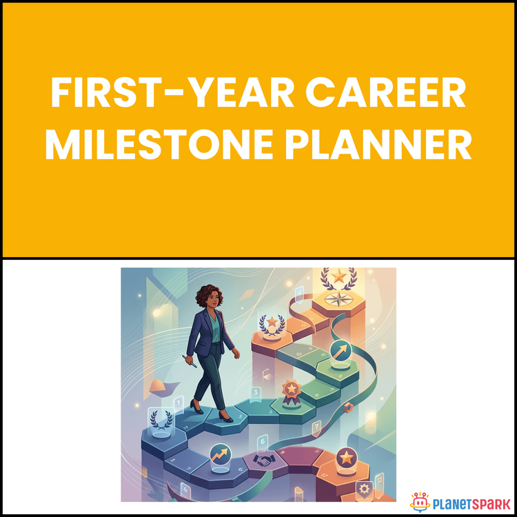 First-Year Career Milestone Planner