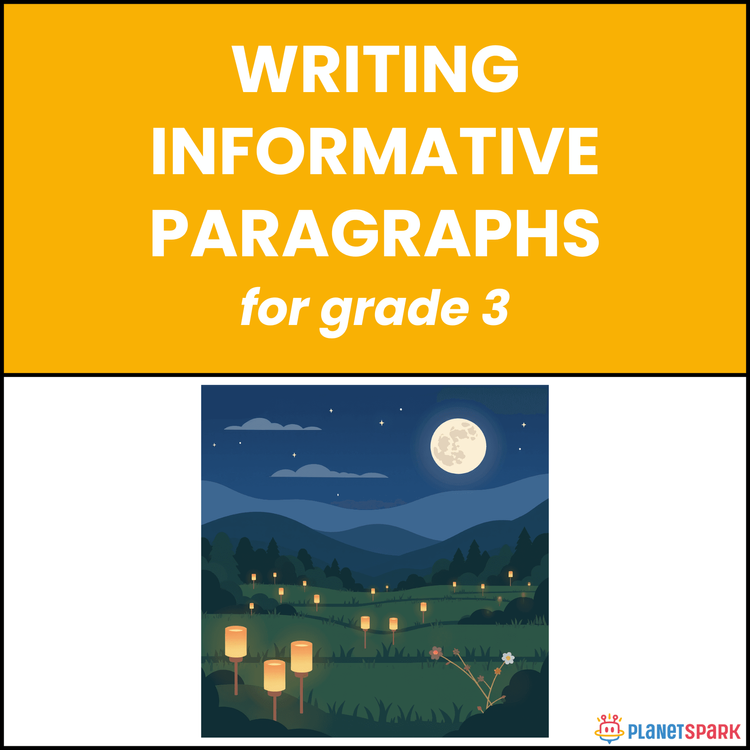 Class 3 Informative Paragraph Writing Worksheet