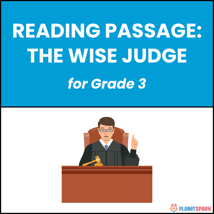 Grade 3 Reading Passage on The Wise Judge