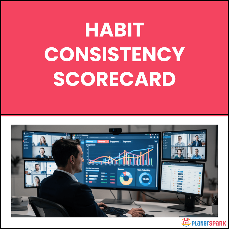 Habit Consistency Scorecard