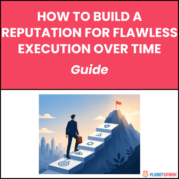 How To Build A Reputation For Flawless Execution Over Time
