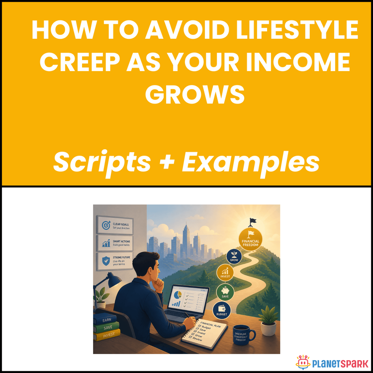 How to Avoid Lifestyle Creep as Your Income Grows