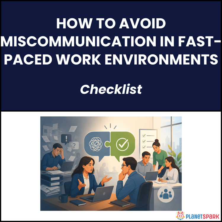 How to Avoid Miscommunication in Fast-Paced Work Environments