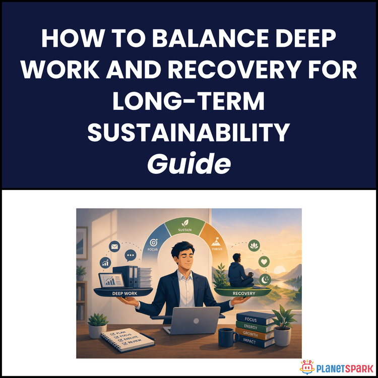 How to Balance Deep Work and Recovery for Long-Term Sustainability