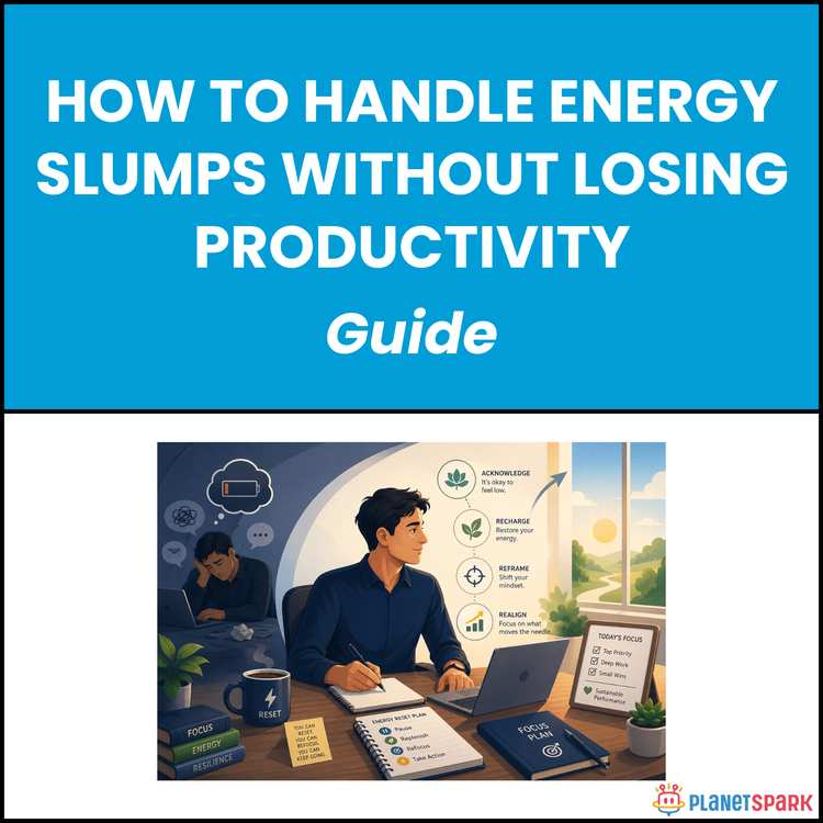 How to Handle Energy Slumps Without Losing Productivity