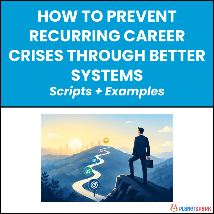 How to Prevent Recurring Career Crises Through Better Systems