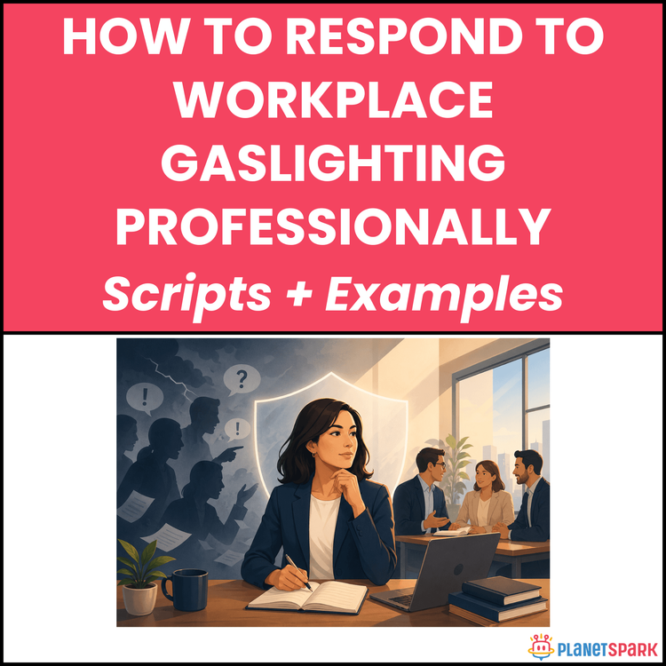 How to Respond to Workplace Gaslighting Professionally