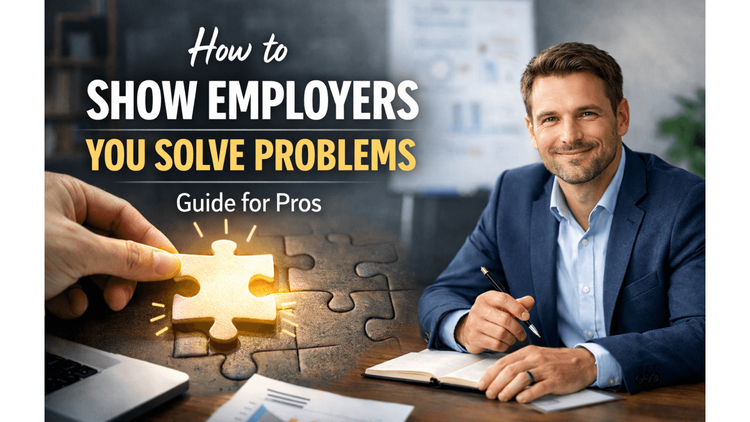 How to Show Employers You Solve Problems