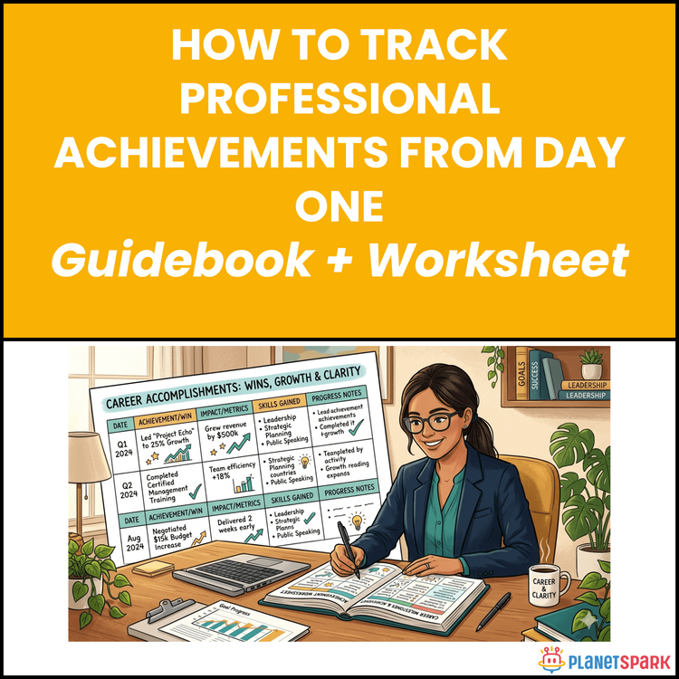 How to Track Professional Achievements From Day One