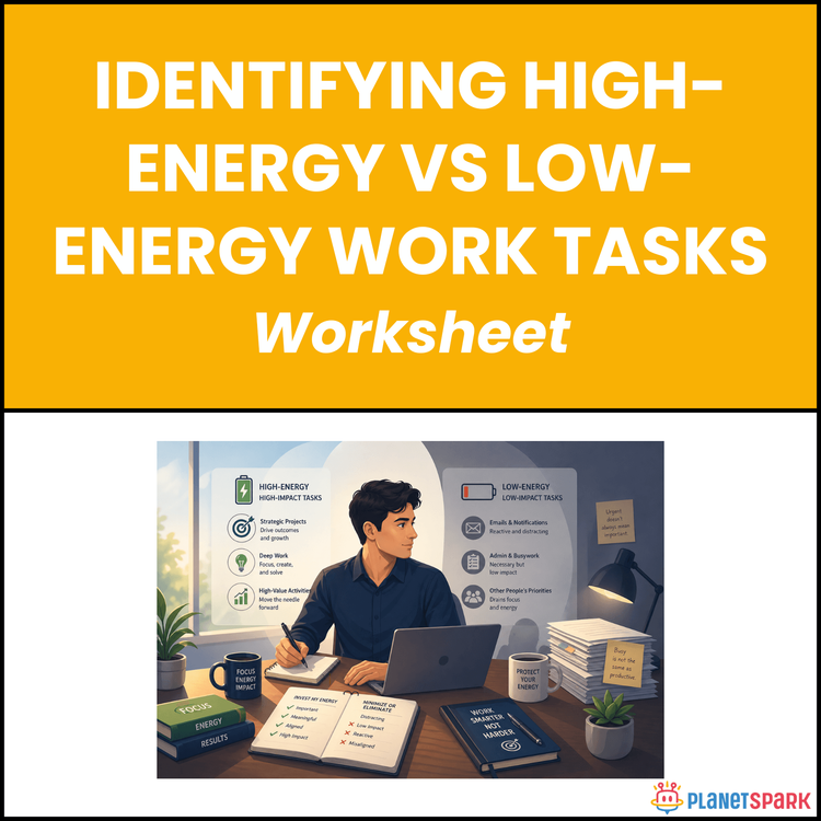 Identifying High-Energy Vs Low-Energy Work Tasks