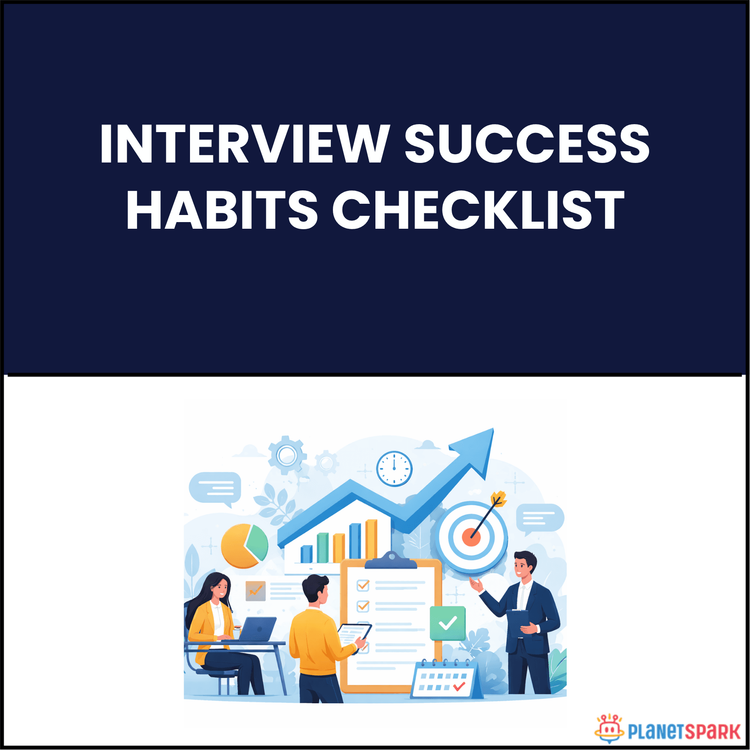 Interview Success Habits Checklist