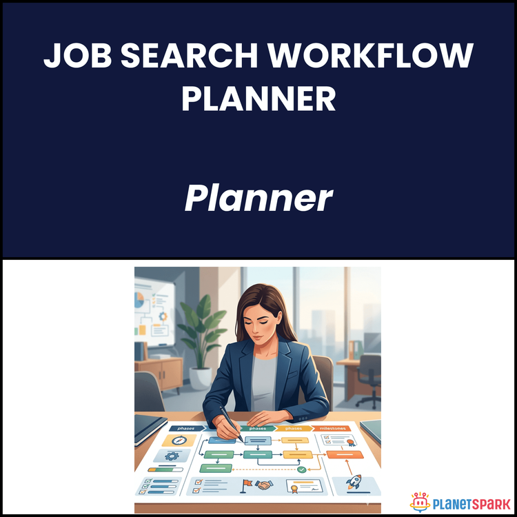 Job Search Workflow Planner