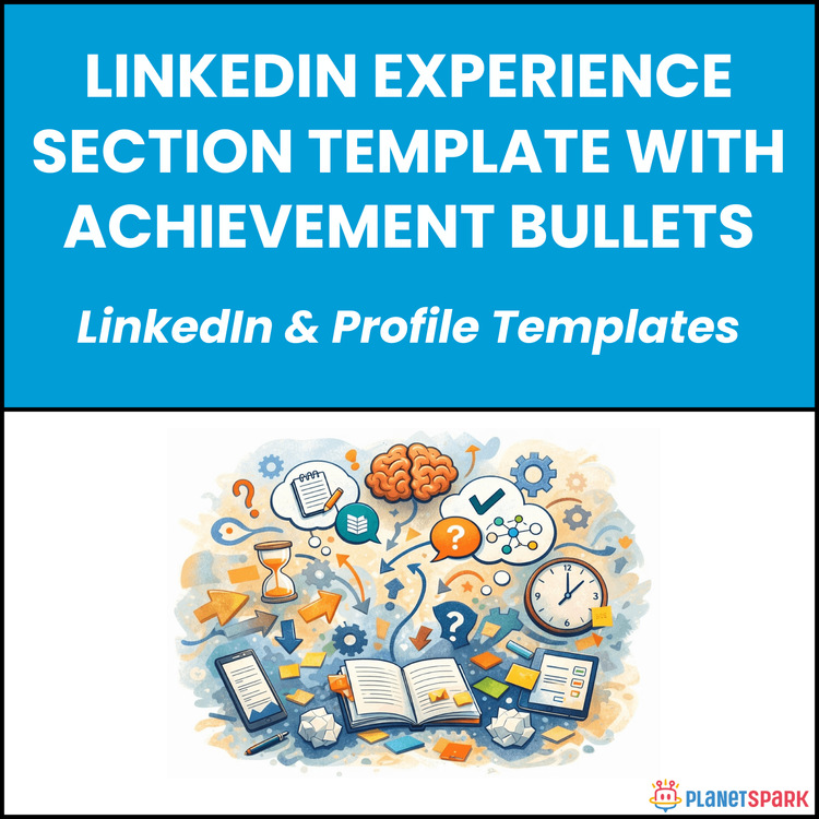 LinkedIn Experience Section Template With Achievement Bullets