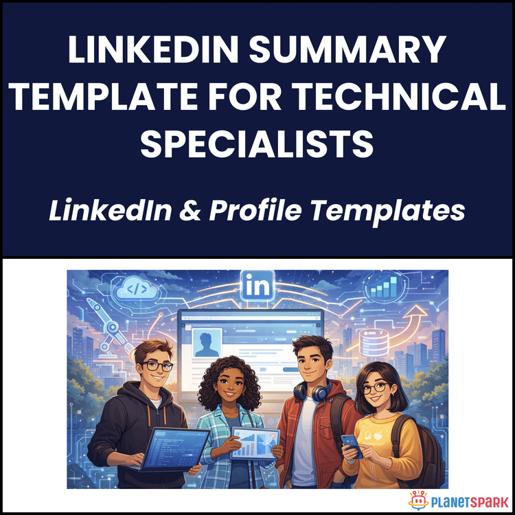 LinkedIn Summary Template for Technical Specialists