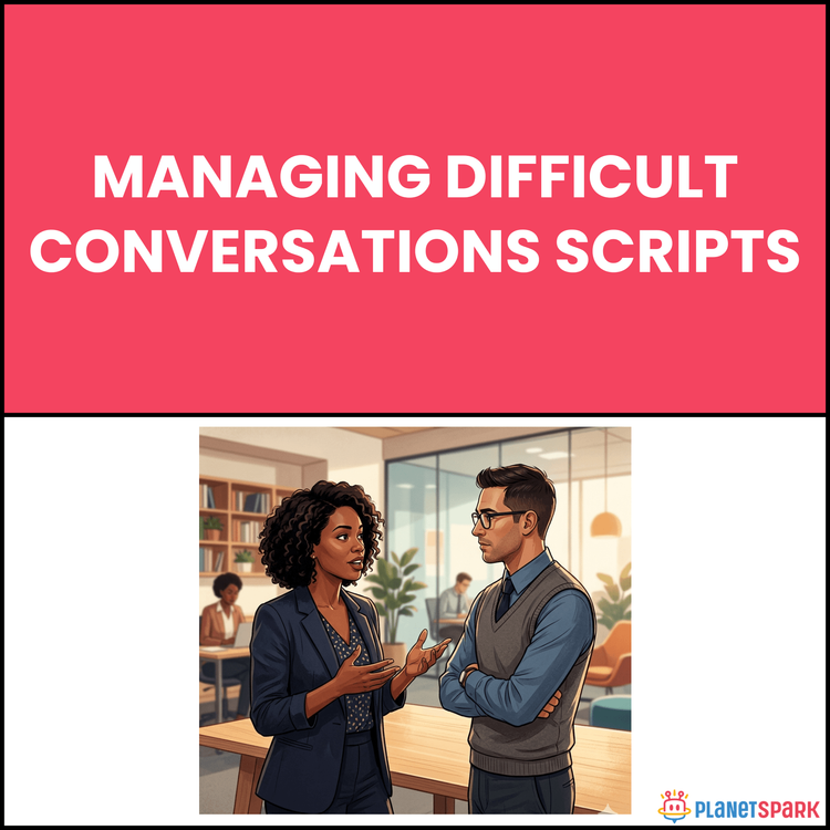 Managing Difficult Conversations Scripts