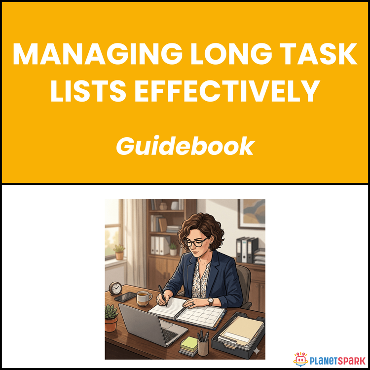 Managing Long Task Lists Effectively