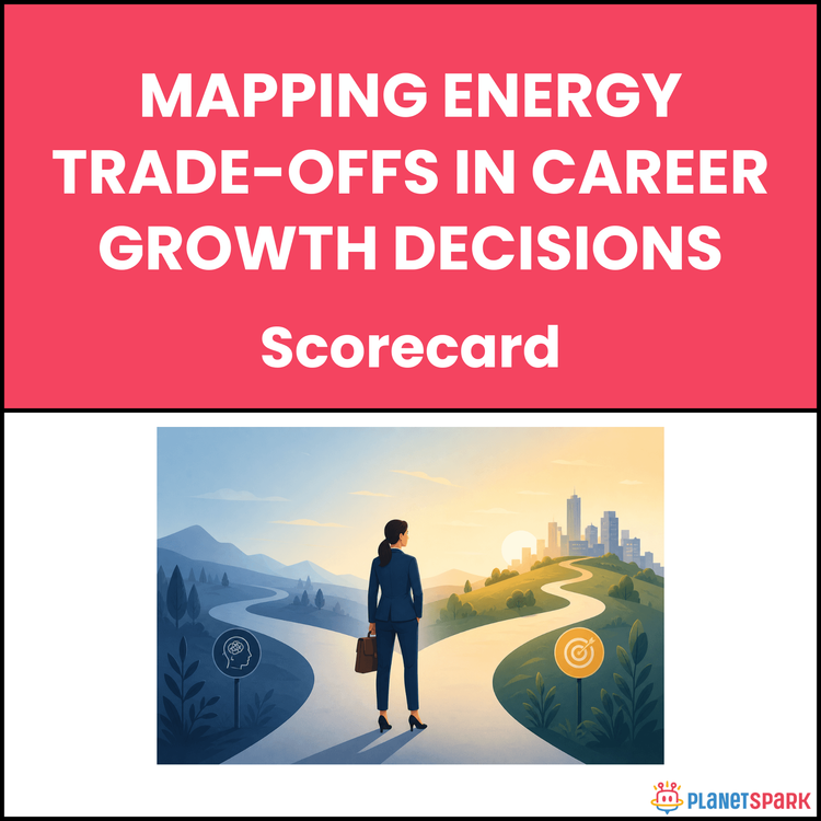 Mapping Energy Trade-Offs in Career Growth Decisions