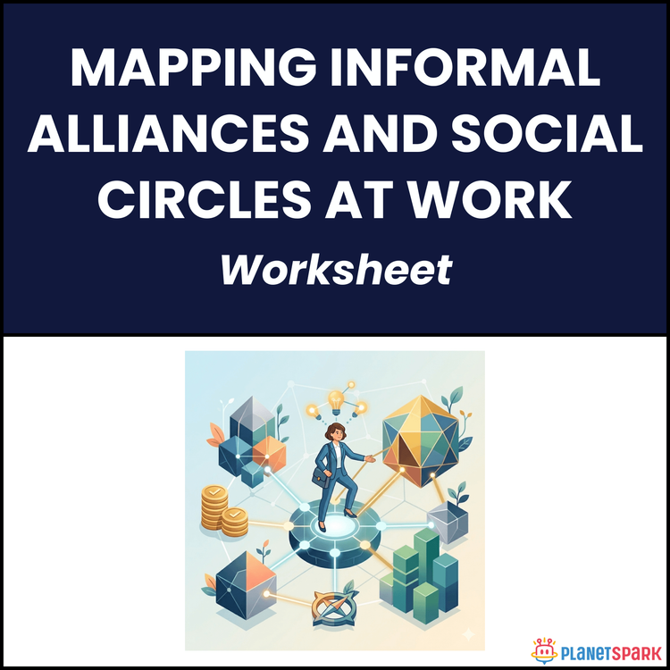 Mapping Informal Alliances and Social Circles at Work