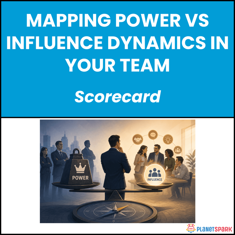 Mapping Power vs Influence Dynamics in Your Team