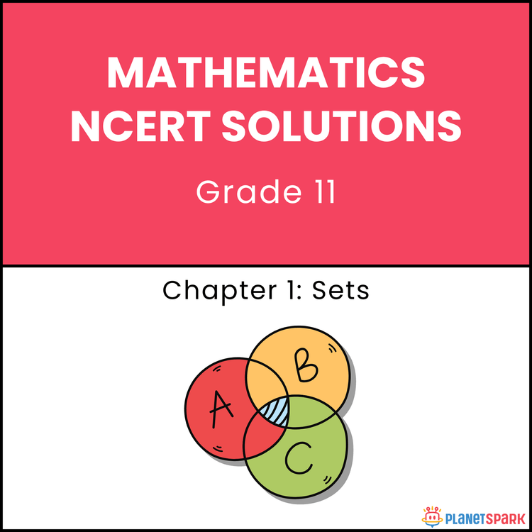 NCERT Solutions for Class 11 Mathematics Chapter 1 Sets