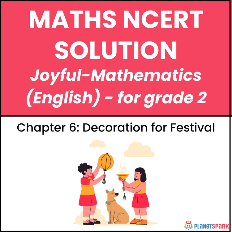 NCERT Solutions for Class 2 Mathematics Chapter 6  Decoration for Festival