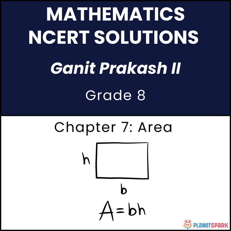 NCERT Solutions for Class 8 Maths Chapter 7 Area