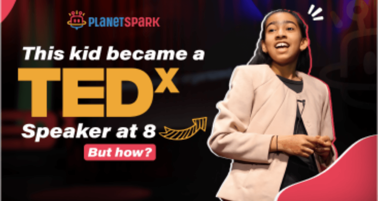 Oviya Singh, Thumbnail Tedx Speaker at 8