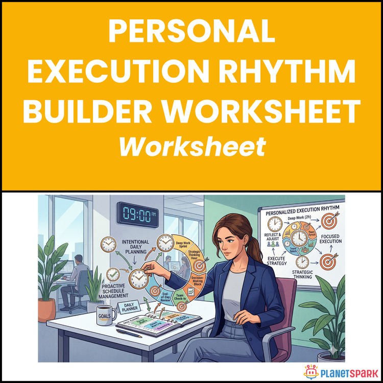 Personal Execution Rhythm Builder Worksheet