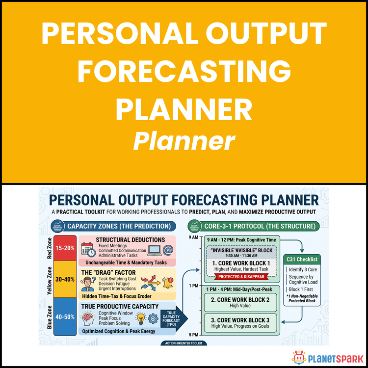 Personal Output Forecasting Planner