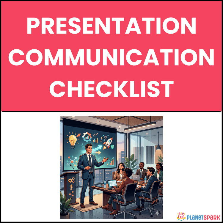Presentation Communication Checklist