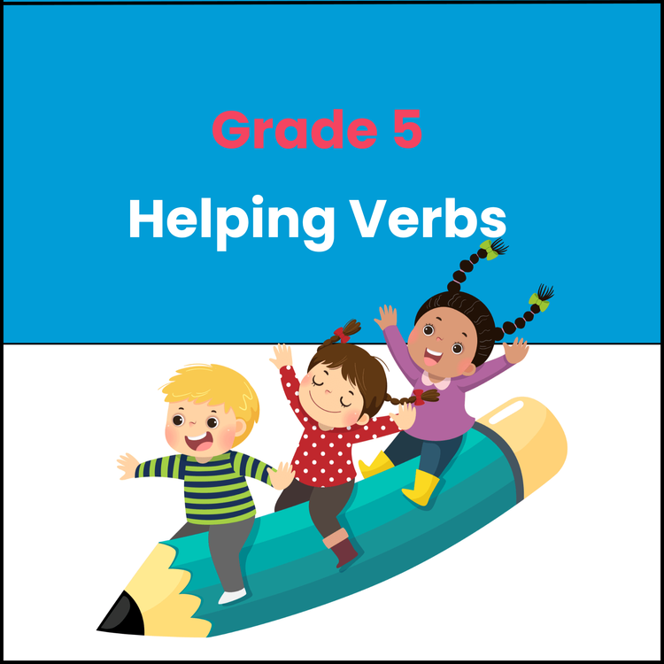 Helping Verb Worksheet for Class 5