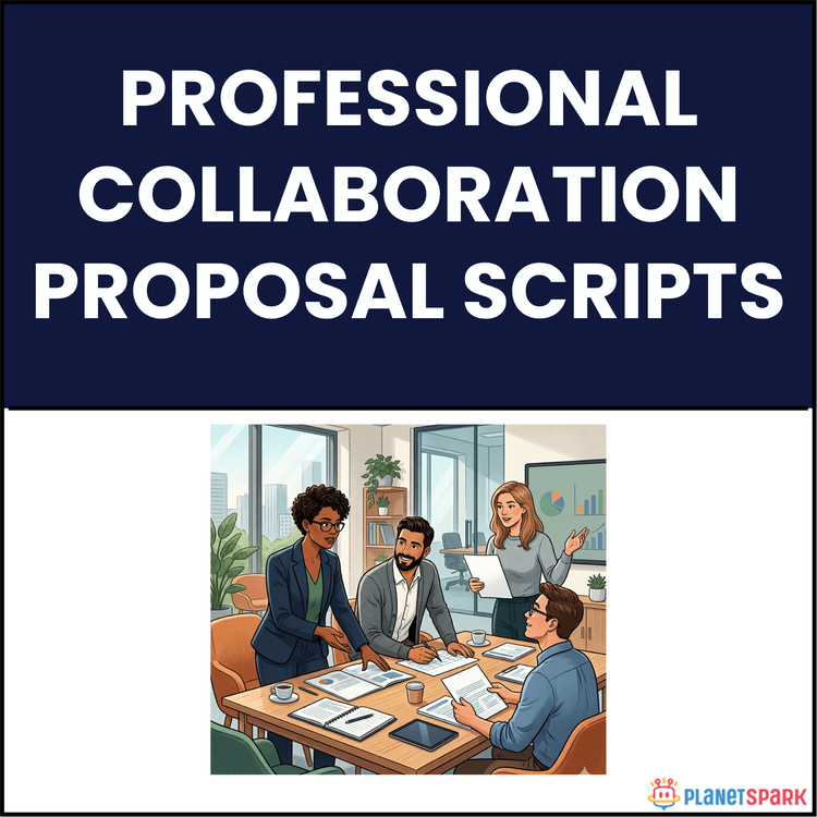 Professional Collaboration Proposal Scripts