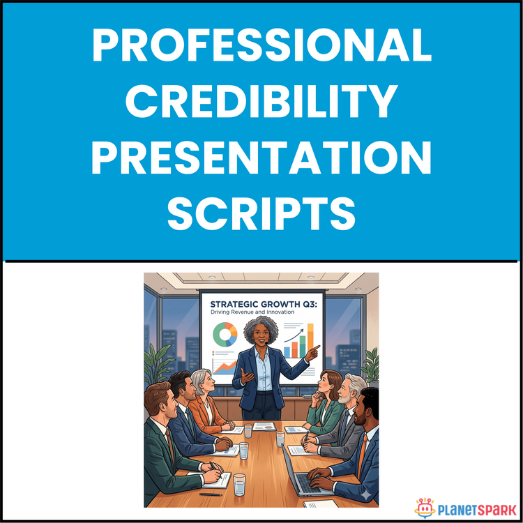 Professional Credibility Presentation Scripts