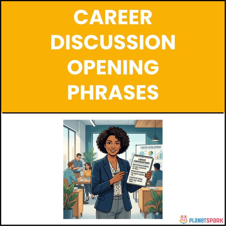 Career Discussion Opening Phrases