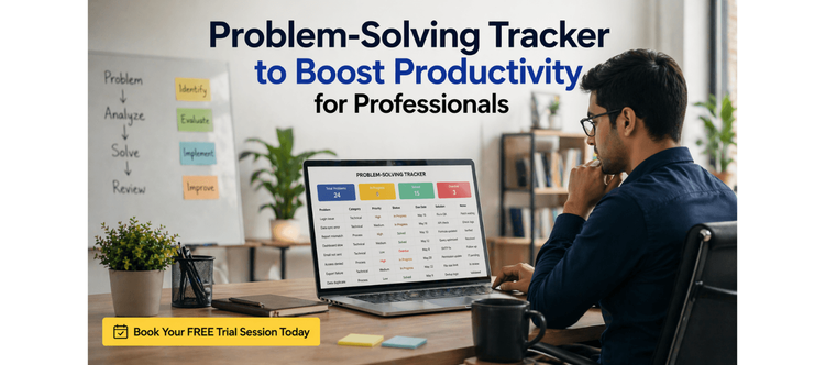 Problem-Solving Tracker to Boost Productivity for Professionals