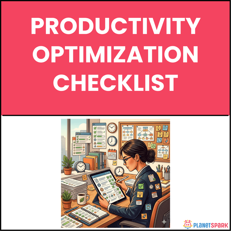 Productivity Optimization Checklist
