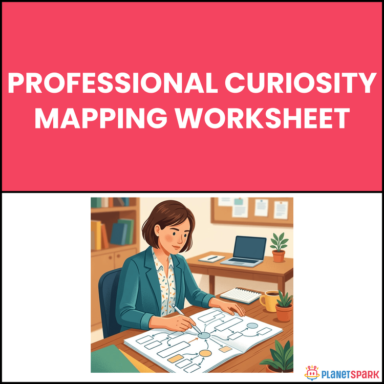 Professional Curiosity Mapping Worksheet