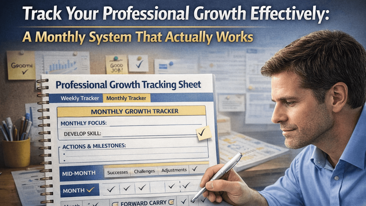 Professional Growth Tracking Guide for Career Advancement 2026