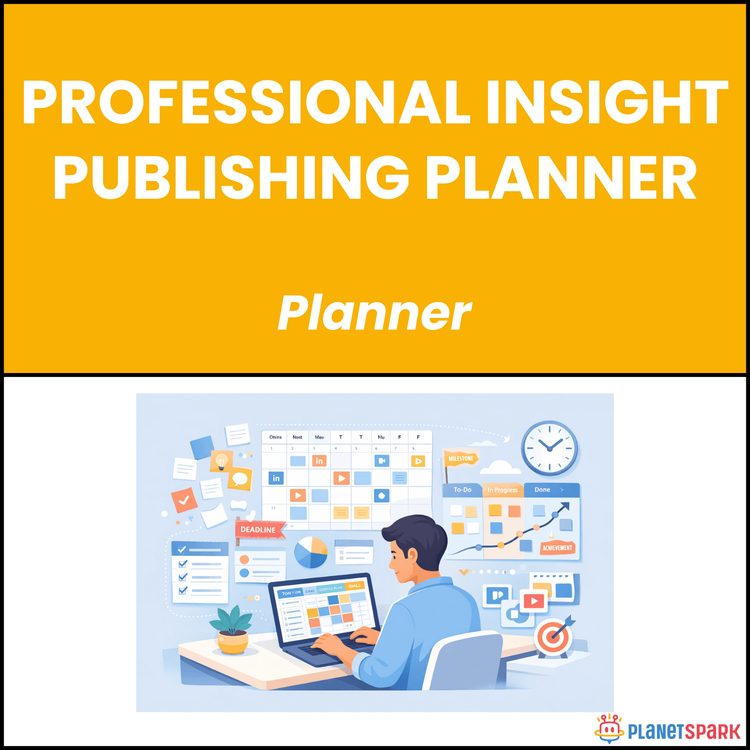 Professional Insight Publishing Planner