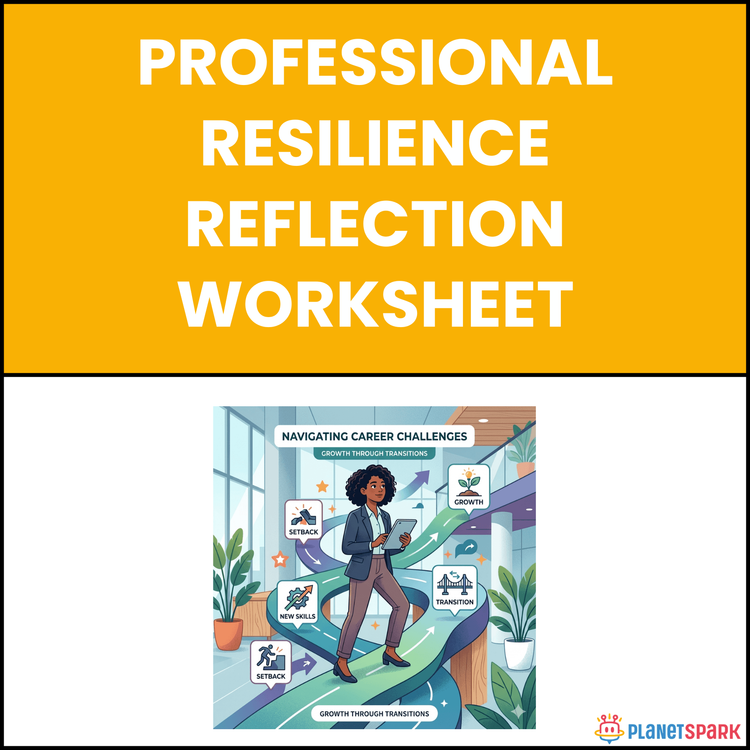 Professional Resilience Reflection Worksheet