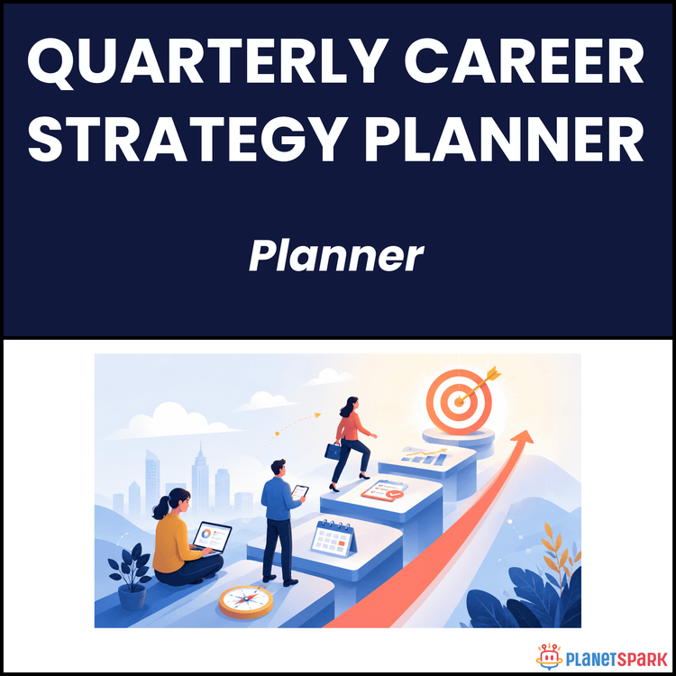 Quarterly Career Strategy Planner