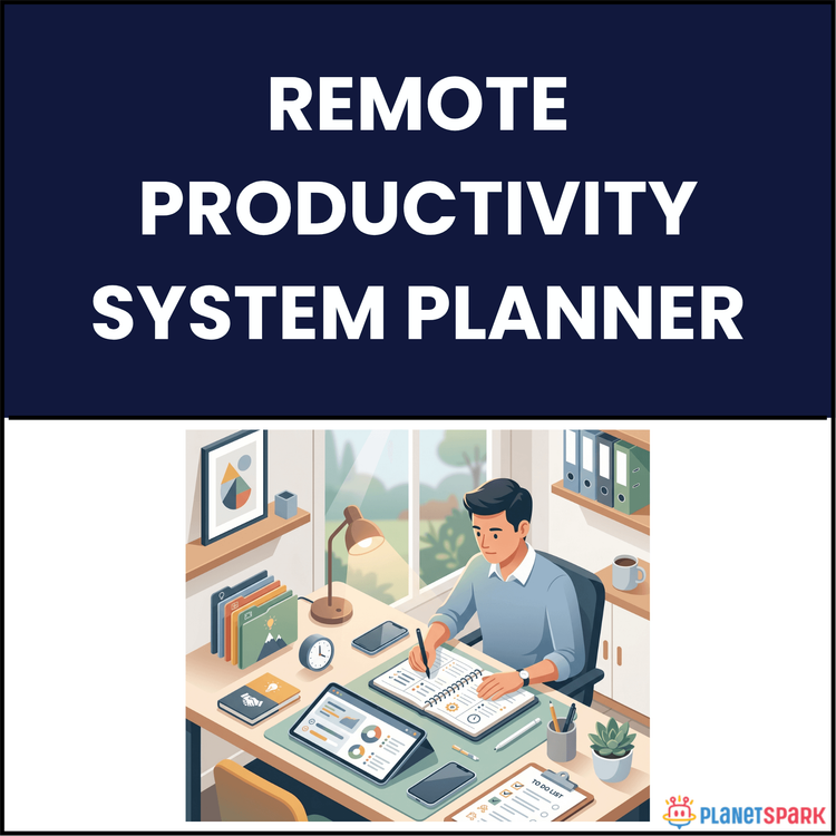 Remote Productivity System Planner